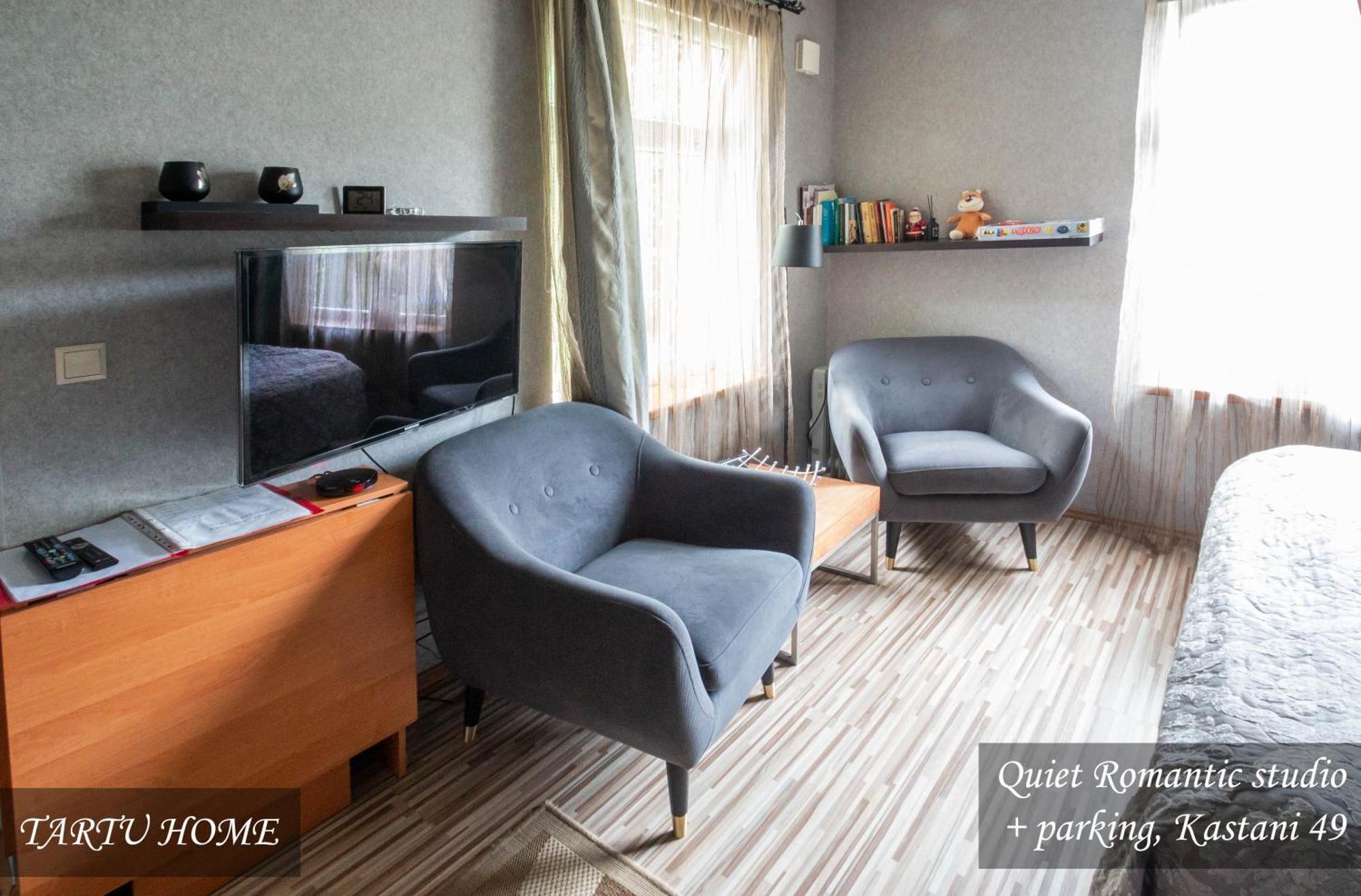 Quiet Romantic Studio Plus Parking, Tartu Home Экстерьер фото