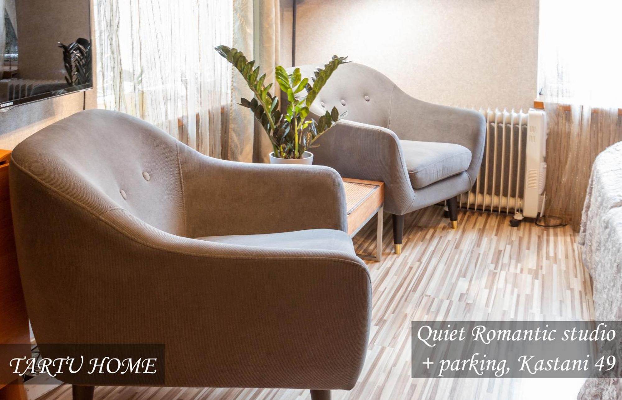 Quiet Romantic Studio Plus Parking, Tartu Home Экстерьер фото